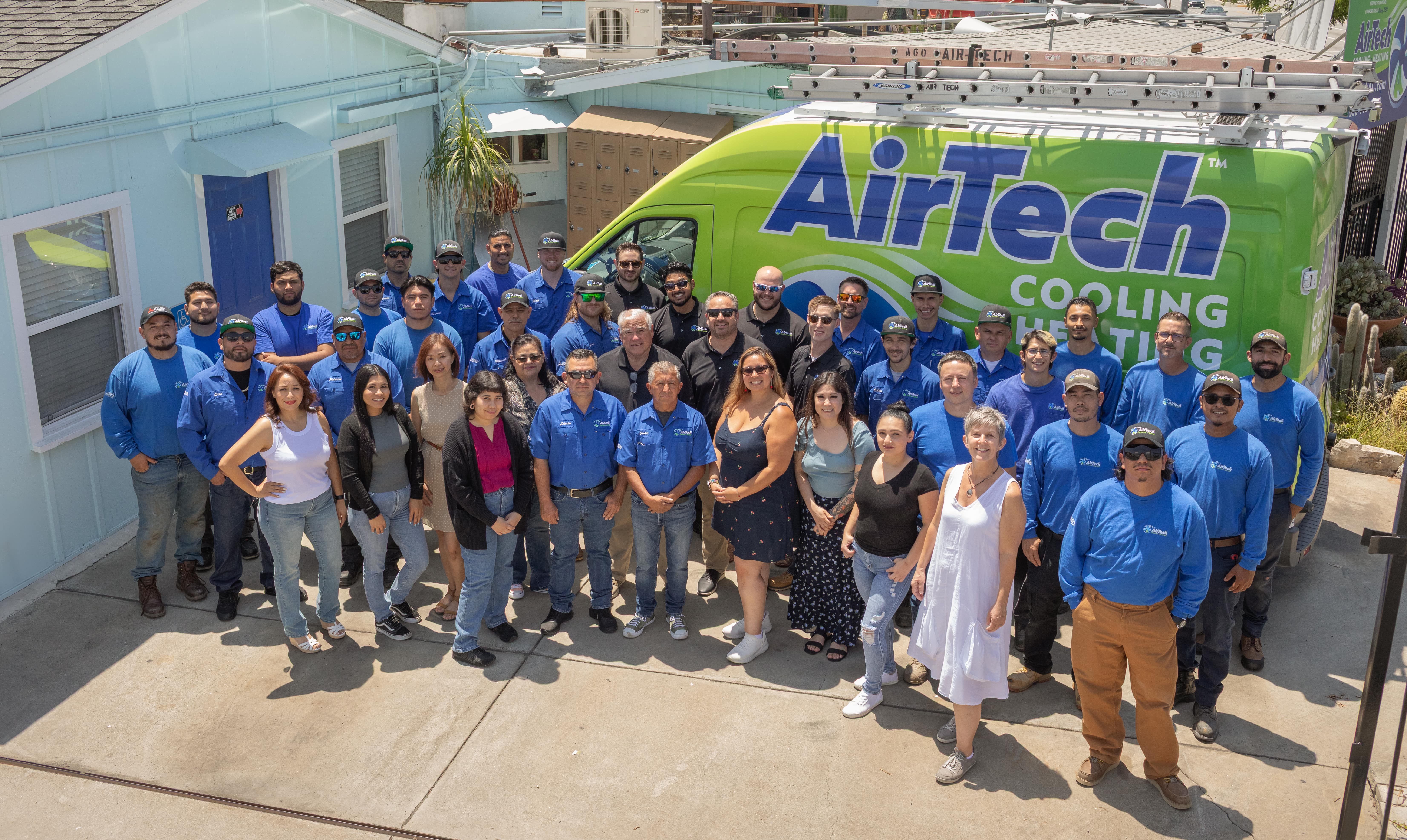 photo of our team at AirTech